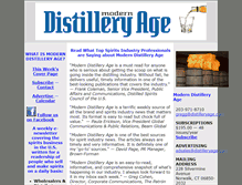 Tablet Screenshot of distilleryage.com
